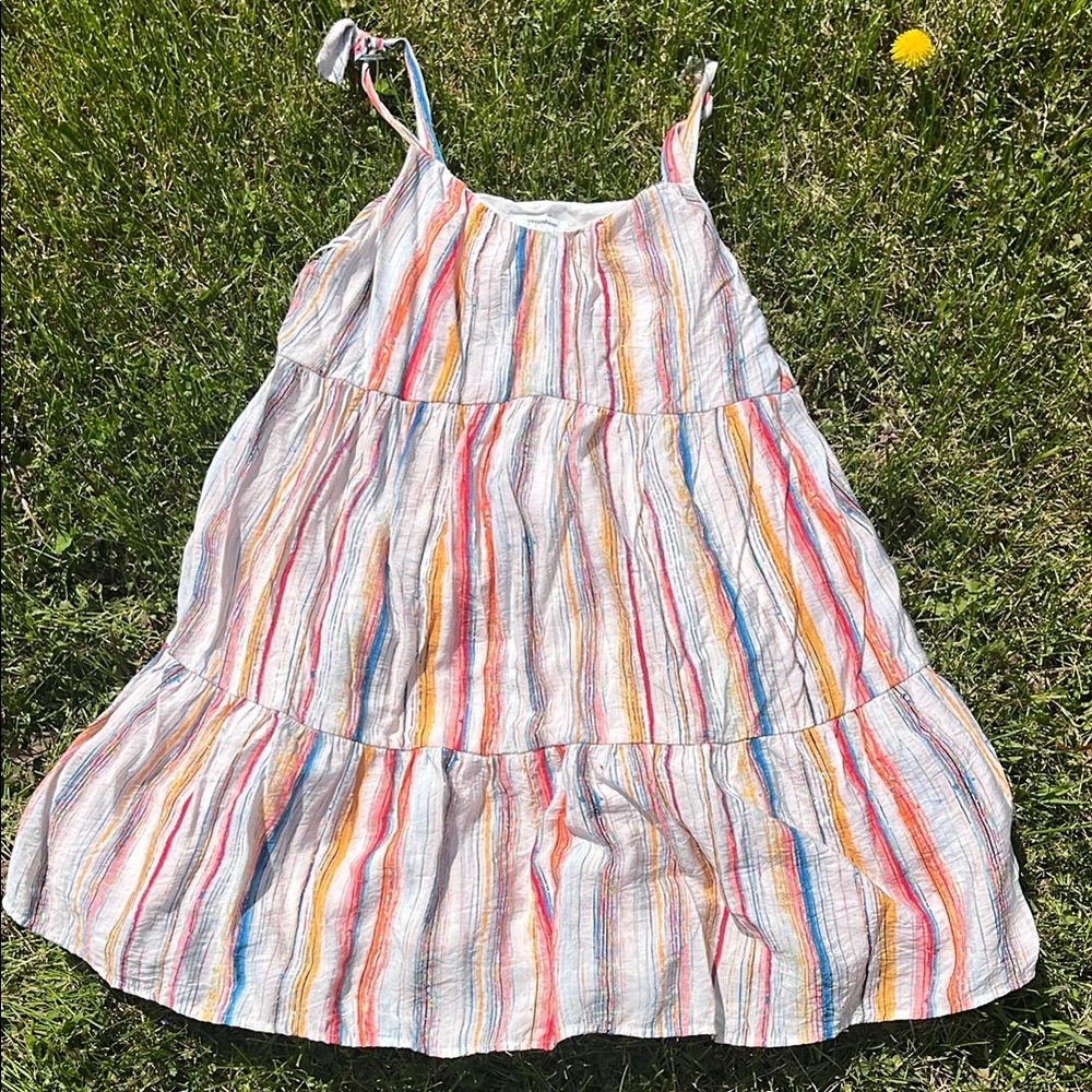 Colorful Striped Women’s Dress